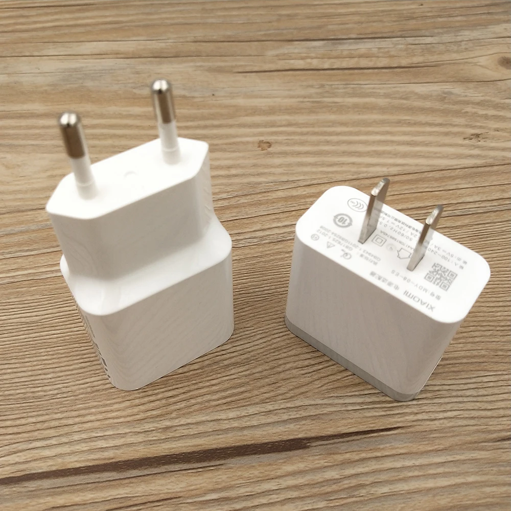 Adaptador de Cargador de pared Xiaomi 18W Original Puerto único USB Ca