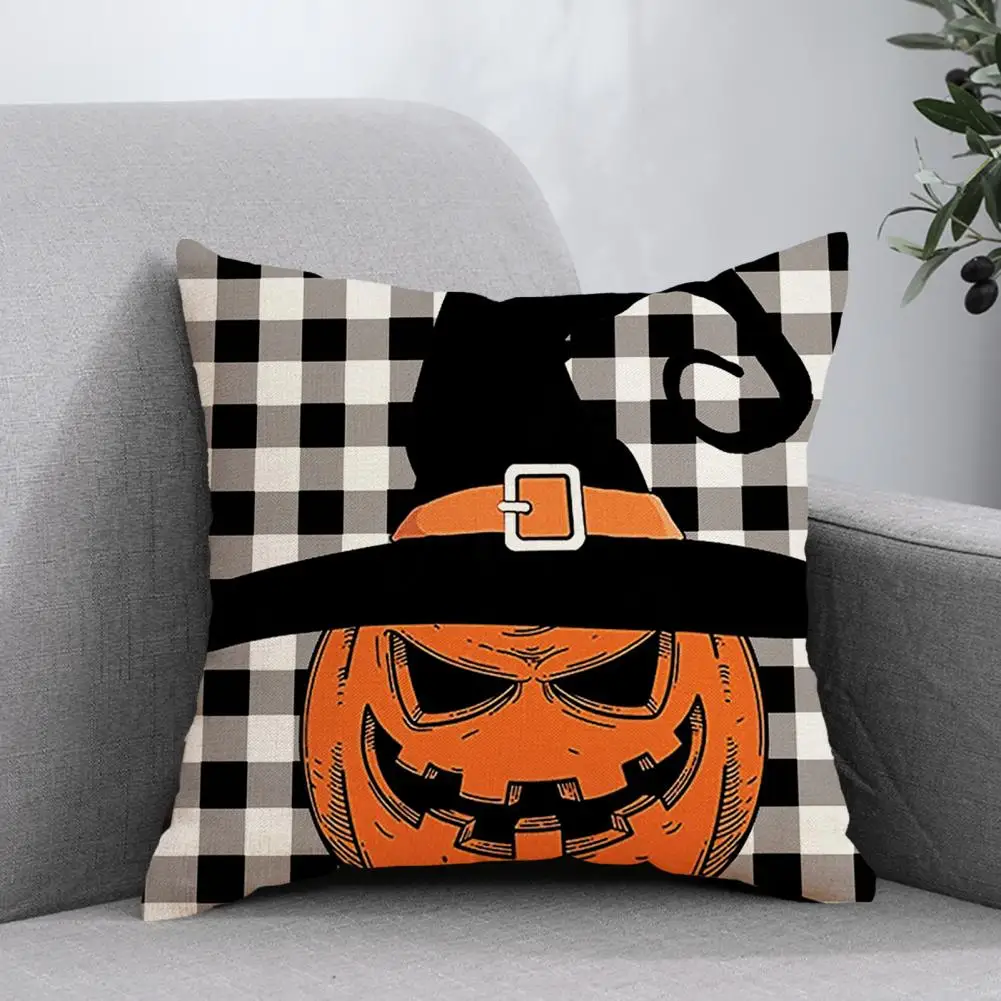 

Halloween Pillow Covers Decorative Pillowcase Throw Pillow Cover Holiday Party Decor Supplies