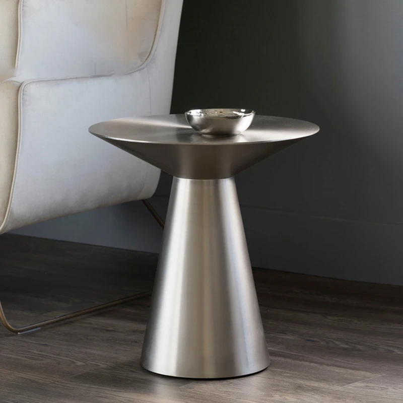 

Минималистичные зеркальные скандинавские современные дизайнерские столы, зеркальные столы для балкона, мебель для гостиной