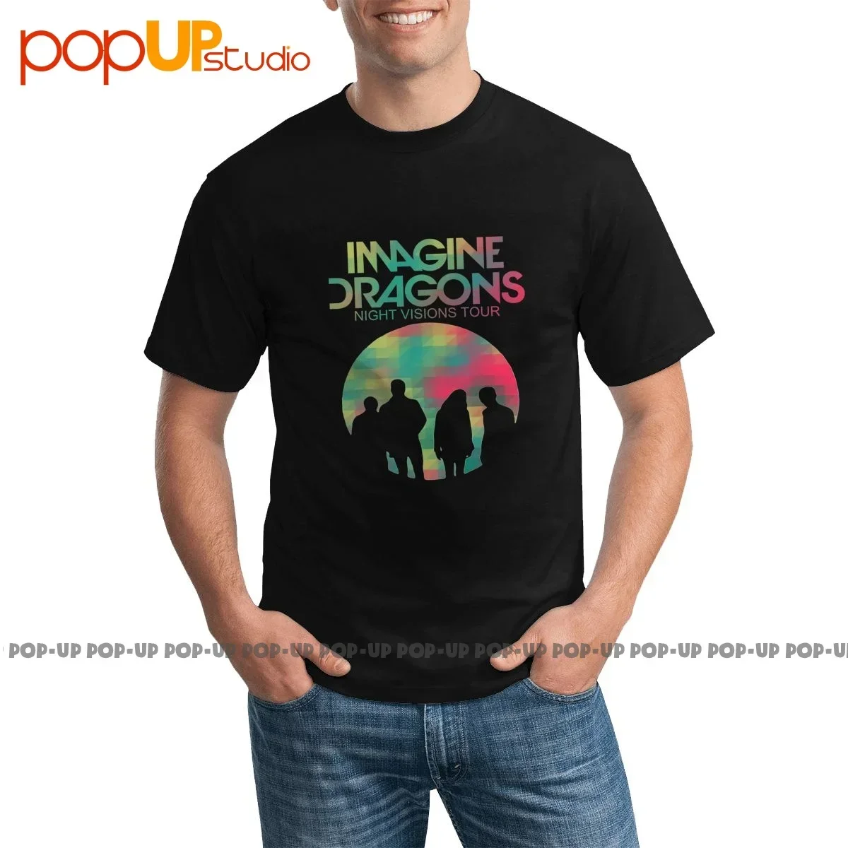 

Top Imagine Dragons T-shirt Funny Hip Hop Hot Deals Tee Shirt 2024 High quality Brand T shirt Casual Printed 100% Cotton