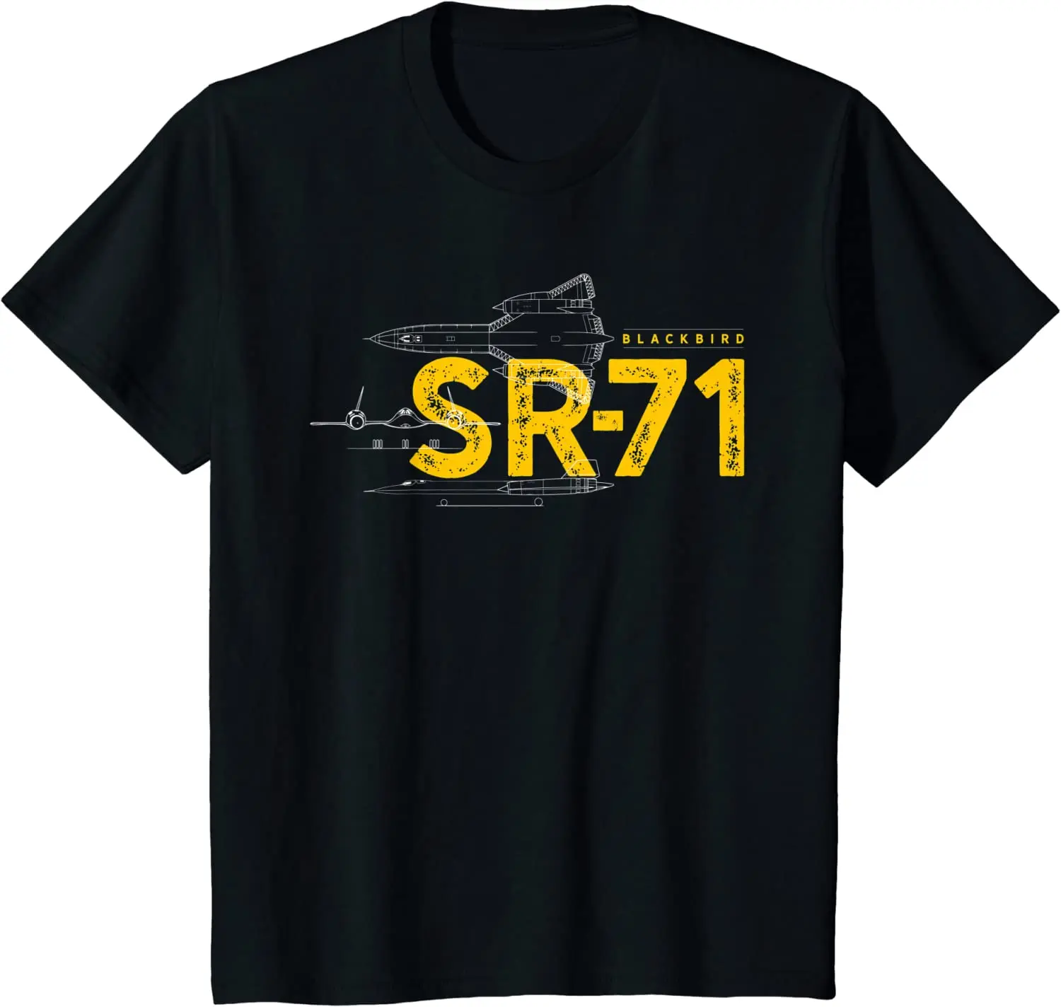 

US Air Force SR71 Blackbird Reconnaissance Aircraft T-Shirt New 100% Cotton O-Neck Short Sleeve Casual Mens T-shirt Size S-3XL