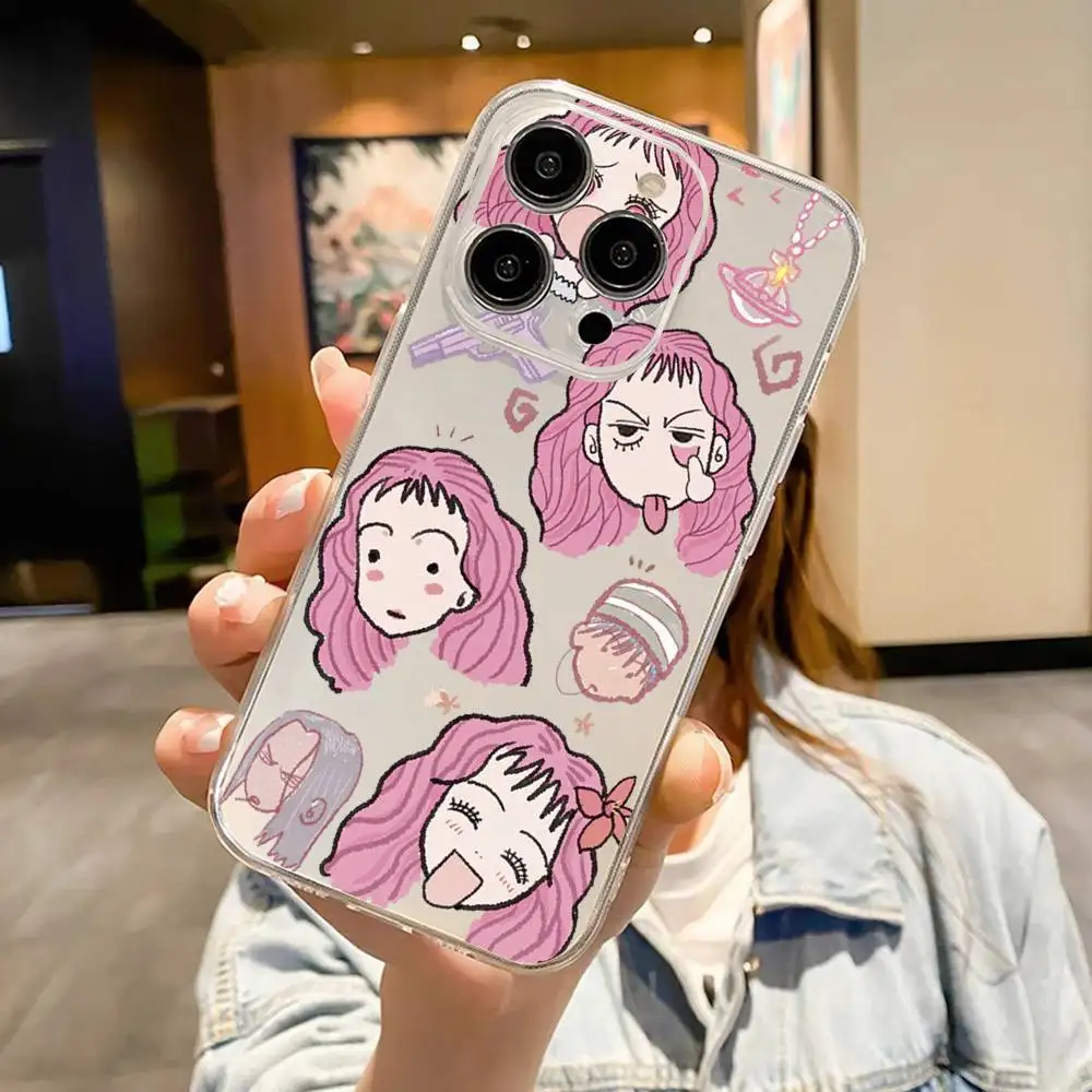 Nana Osaki Anime Transparent Silicone Phone Case - Soft Cover