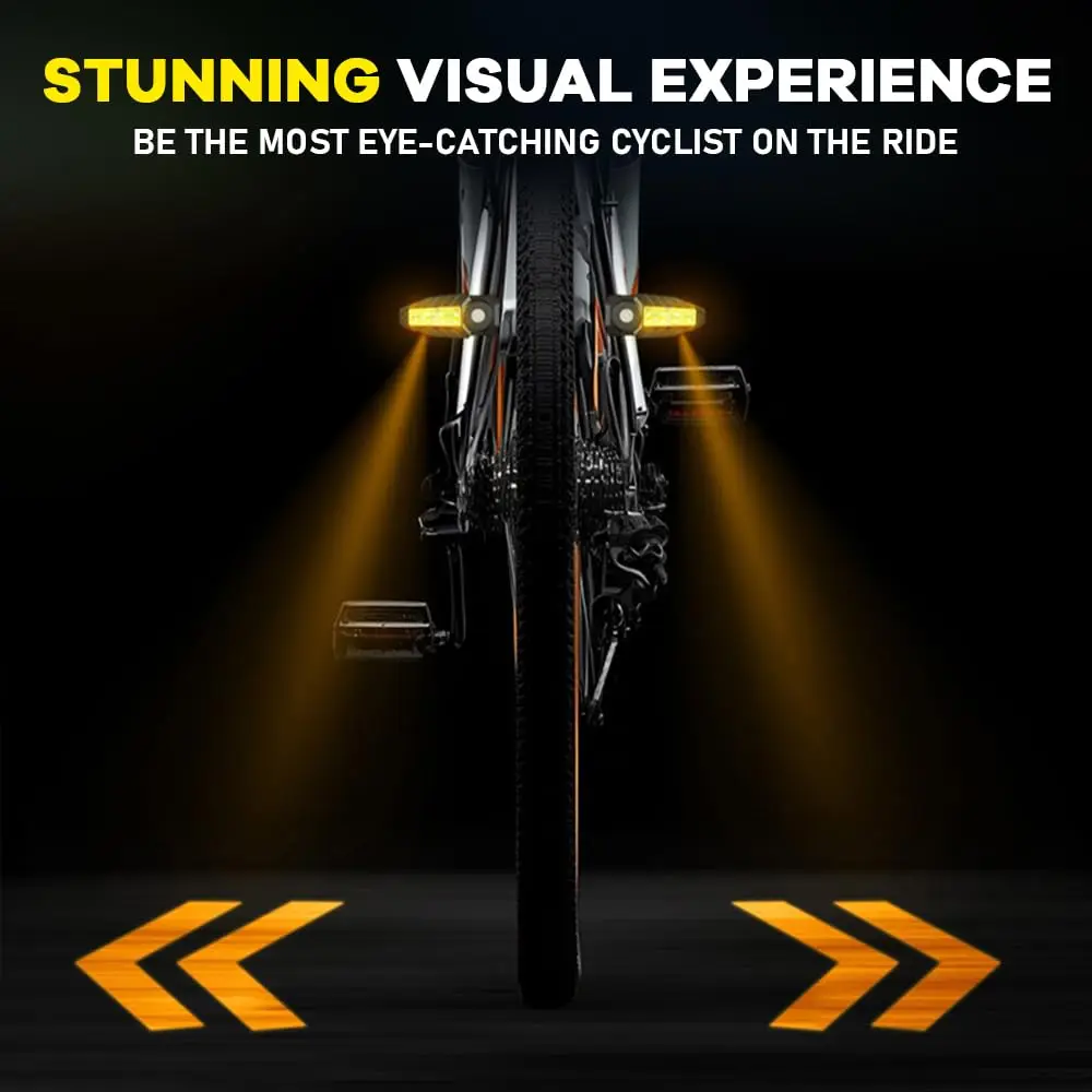 OFFBONDAGE Blinker Fahrrad-Rücklichter Kabellose Fernbedienung Wasserdicht Wiederaufladbar Fahrrad-Rückleuchte LED MTB Rücklicht - AliExpress 18