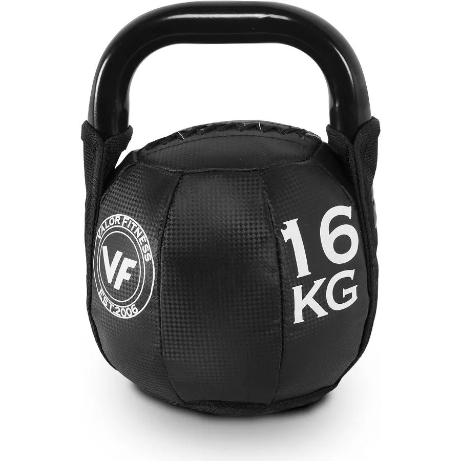 SKB Soft Sand Filled Kettlebell Weights for Home Gym, Cross Training, and Strength and Conditioning - Weight Listed in Lbs and K