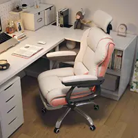 Executive Office Chair Reclining with Footrest Ergonomic Computer Desk with Lumbar Support Big and Tall Home High Back Gaming 1