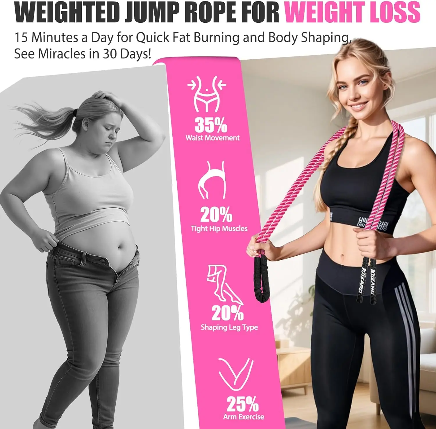 Women’s Weighted Fitness Jump Rope 6