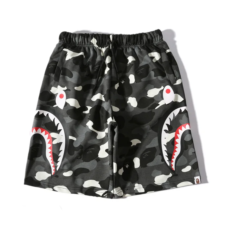 2022 New Bape Color Camo Shark Sweat 