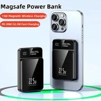20000mAh Magsafe Power Bank Magnetic Wireless Charger Powerbank for iPhone 16 15 Xiaomi Samsung USB C Portable Induction Charger 1