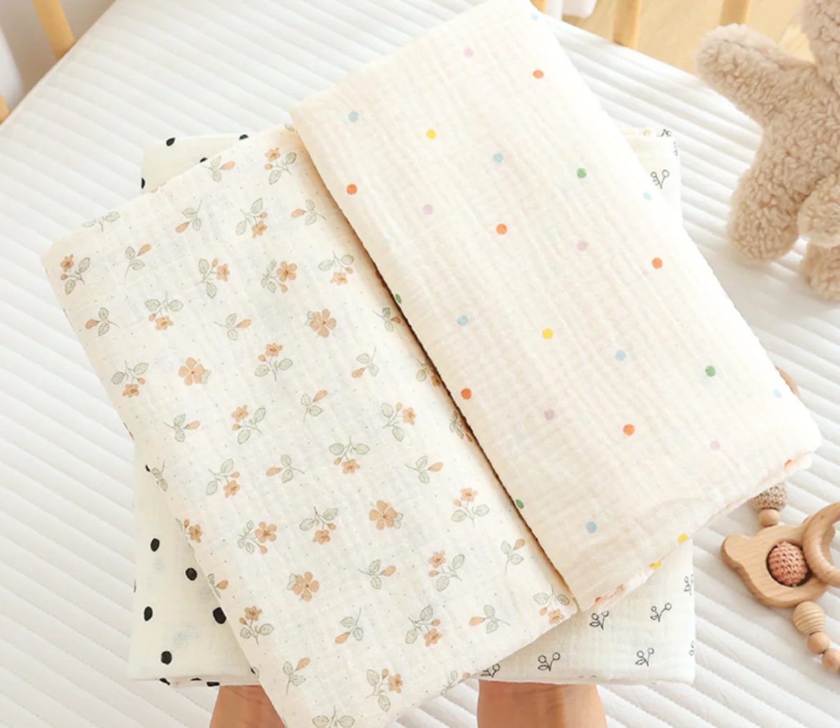 Newborn Baby Muslin Swaddle Blanket For Boys Girls Floral Infant Receiving Blankets Cotton Baby Blanket Swaddle Wrap Essential