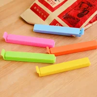 50/100PCS Food Bag Clips Food Bag Sealing Clips Multicolored Reusable Plastic Bag Clips for Food Storage packets Freezer Bags 2