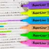 4/6 Colors Colorful Highlighters Art Markers Oblique Drawing Fluorescent Pen Markers Flat Shape School Office Supplies 6