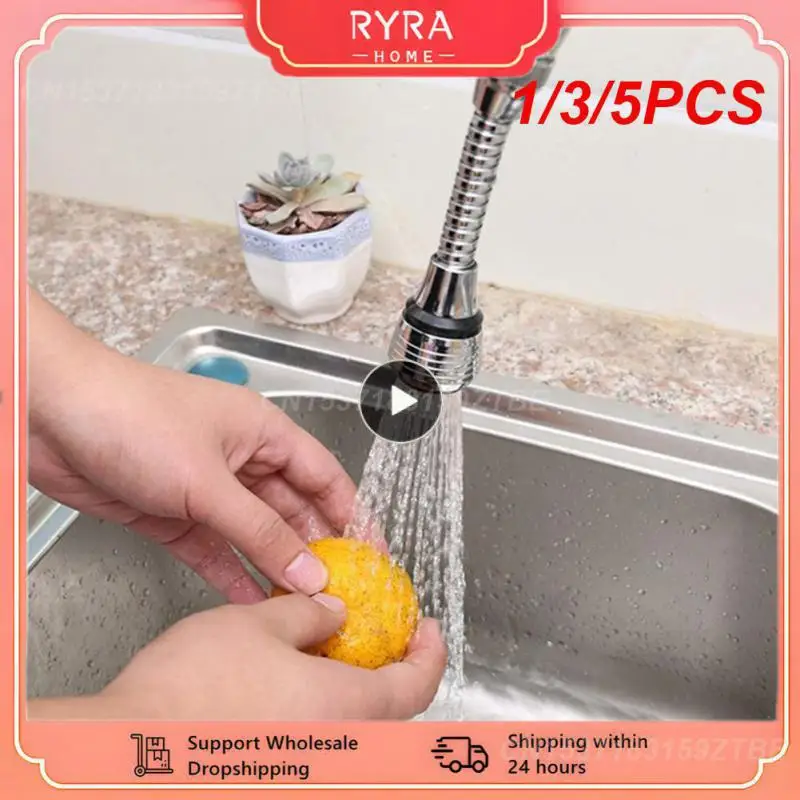 Kitchen Accessories Stainless Steel Rotatable Water Saver Faucet Extender for Home Kitchen Creative Useful