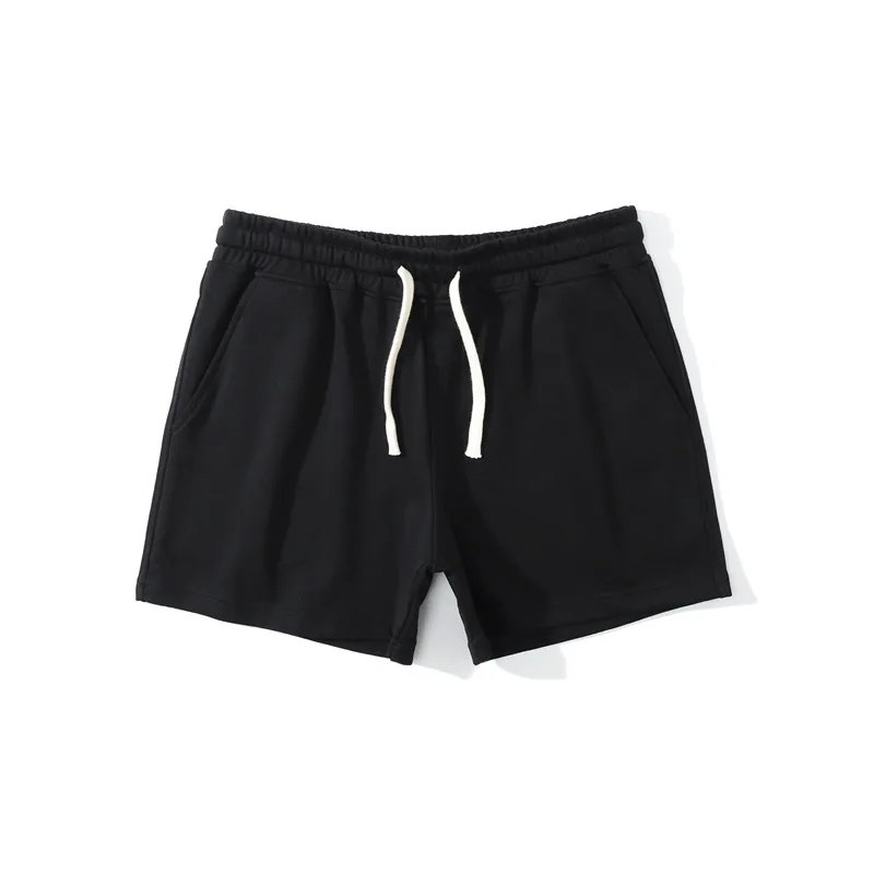 

2023 New Men's Shorts Summer Breeches Cotton Casual Sweat Bermudas Men Black Homme Classic Brand Clothing Beach Shorts Male