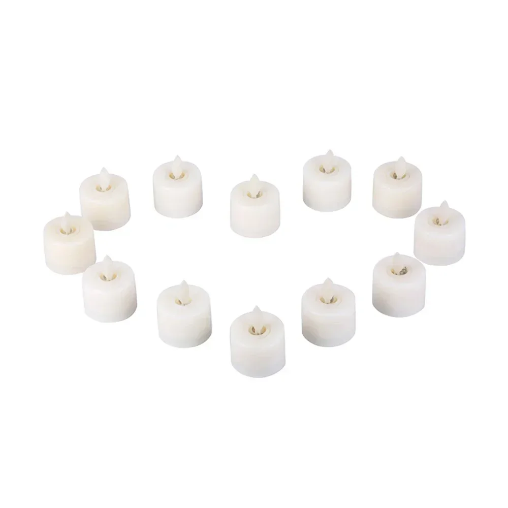 LED Candle Lamp 6Pcs for Party Home Decoration Rechargeable Flickering Simulation Flame Night Light