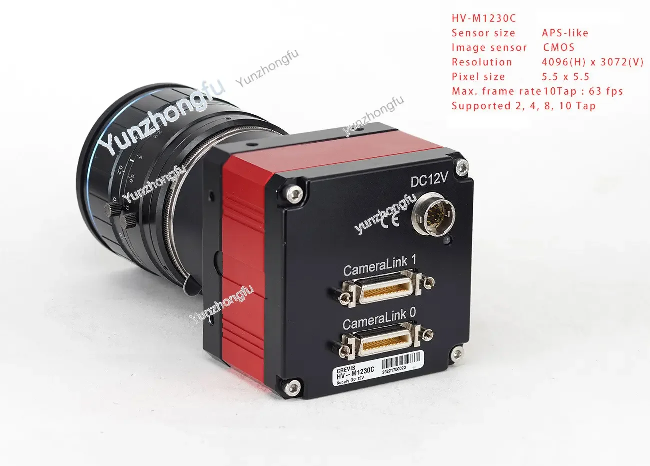 

HV-M1230c 12 Million Image Count Industrial Camera