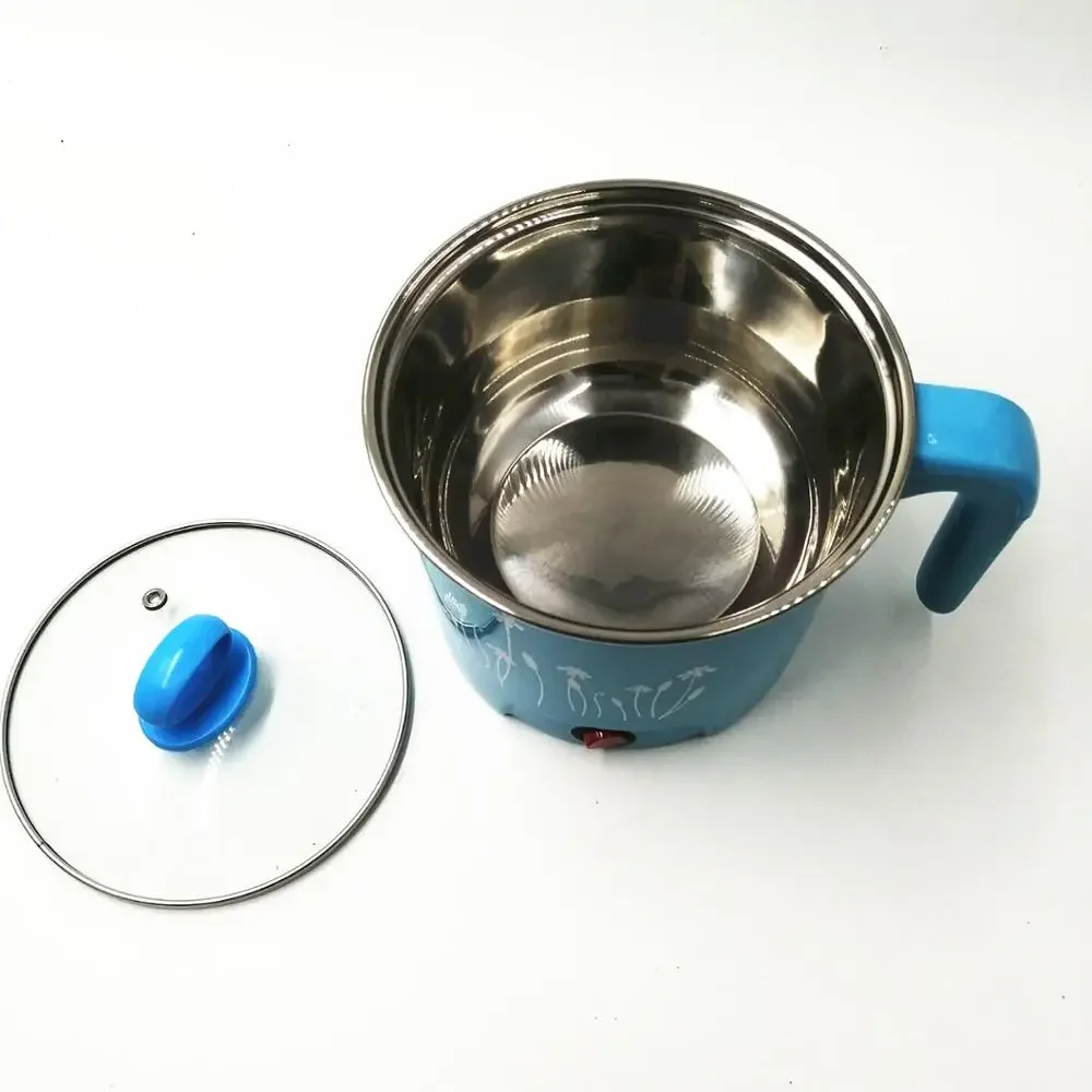 1.5L Electric Stainless Steel Hot Pot Cooker for Travel & Home EU/AU/UK/US Plug 6