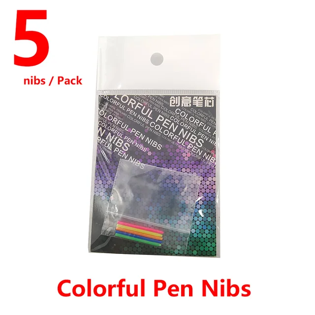 Universal Black Standard Replaceable Pen Nibs Stylus Tip for Wacom Pen Intuos Pen Bamboo Pen Colorful Nibs
