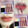 Matte Liquid Lipstick Lip Gloss Set Moisturizing Sexy Makeup Mirror Lip Glaze Necklace Lipgloss Cosmetics For Women Perfect Gift 2