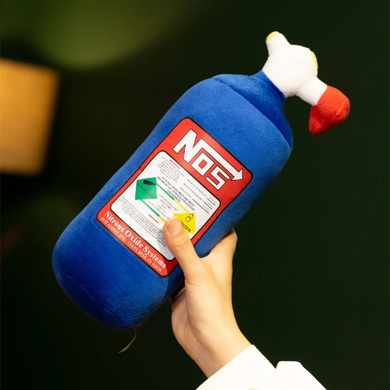 Soft 30/45cm Reality Nitrogen cylinders plush Pillow Car Waist By A Modified Personality Pillow Soft Cushion Room Decor Gift 5