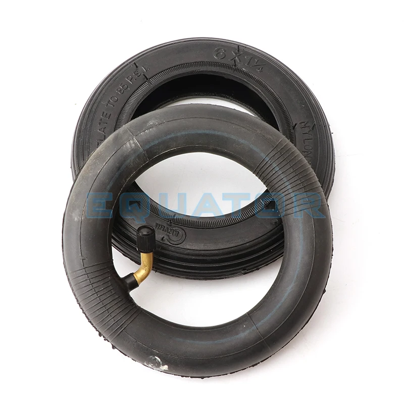 Tyre Inner Tube Motorcycle 6x1 1/4 tyre 150MM Scooter Inflation Wheel Aluminium Plastic Hub Inner Tube Electric Scooter 6 Inch Pneumatic Tire