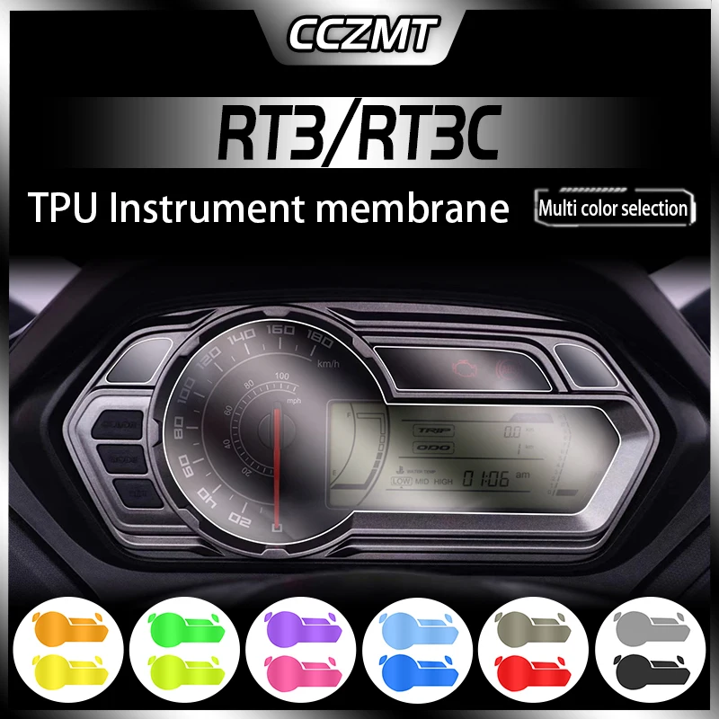 For CYCLONE RT3 RT3C 2021 instrument film transparent protective ...