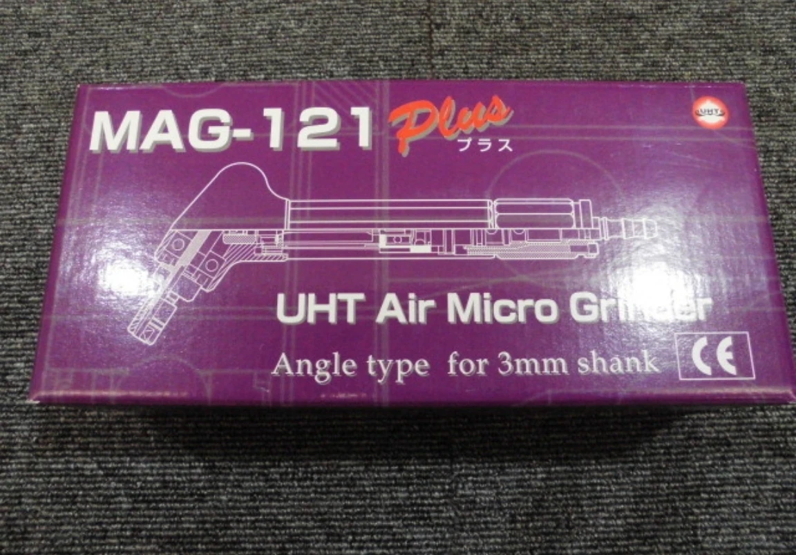 

UHT High Quality Elbow Air Grinding Pen MAG-121 Pneumatic Grinding Pen Engraving and Grinding Pen Grinder