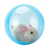 New Electric Rabbit Hamster Rolling Ball Baby Educational Toys Popular Playing Cat Electronic Plush Dog Cat Machine Pet Toys 6