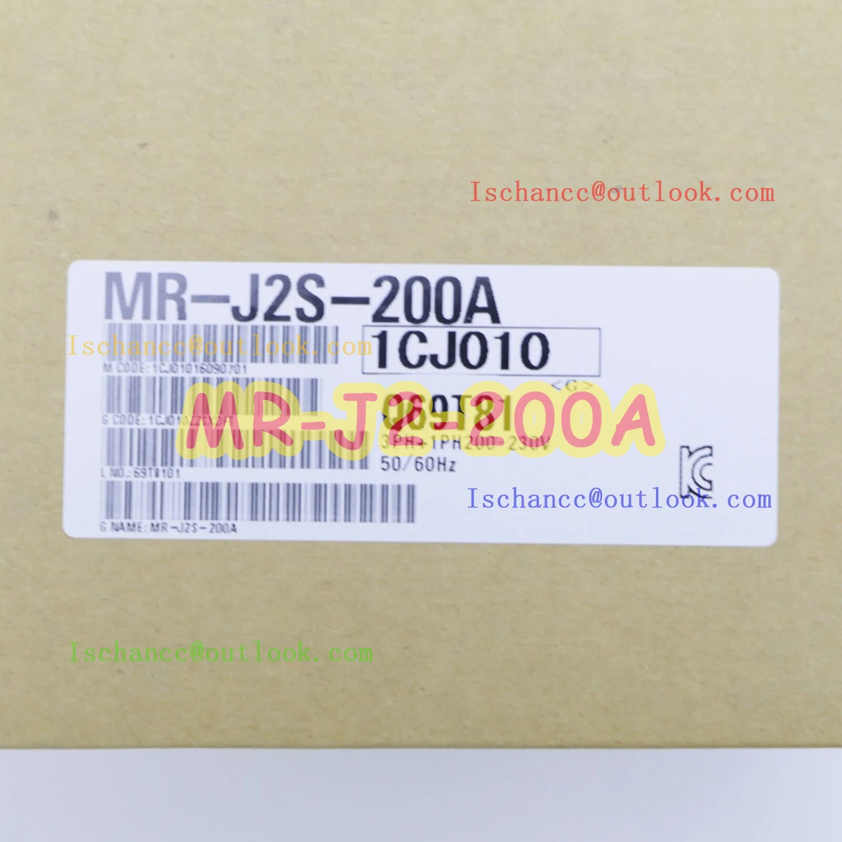 새로운 MR-J2-200A AC 서보 드라이버 오리지널 포장 빠른 배송