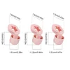 3Pairs Sleep Noise Reduction Earplug Soft Silicone Ear Muffs Noise Protection Travel Reusable Swimming Waterproof Ear Plugs 6