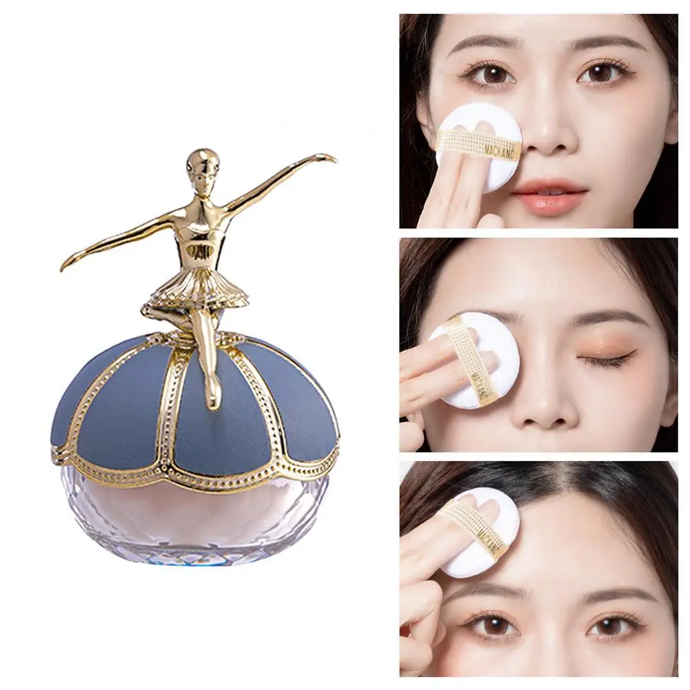 

Face Loose Setting Powder Foundation Mineral Waterproof Makeup Oil-control Professional Women's Cosmetic Private Label
