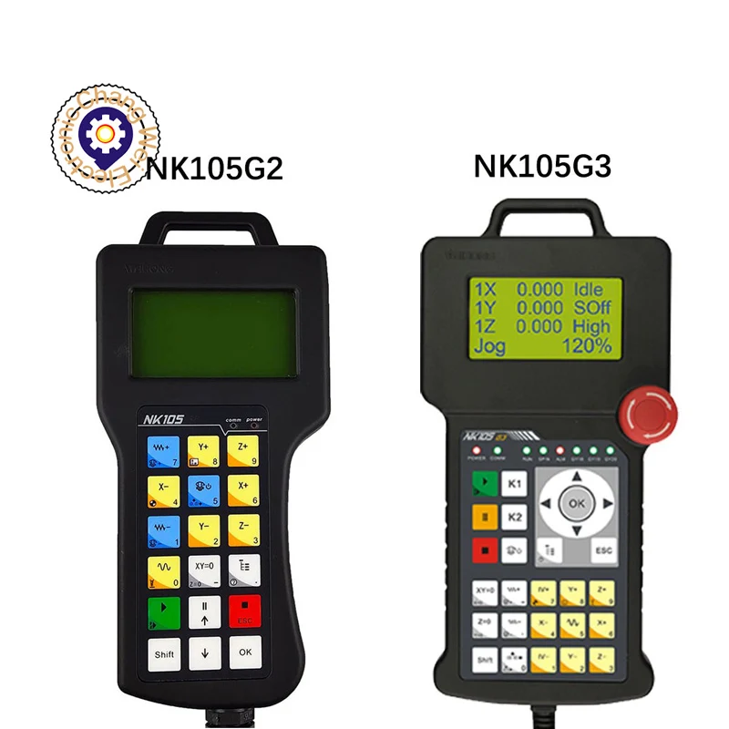 

CNC WEIHONG NCStudio NK105 G2 3 оси G3 4 оси DIY ручка управления движением подходит для деревообрабатывающих гравировальных станков Cyclmotion