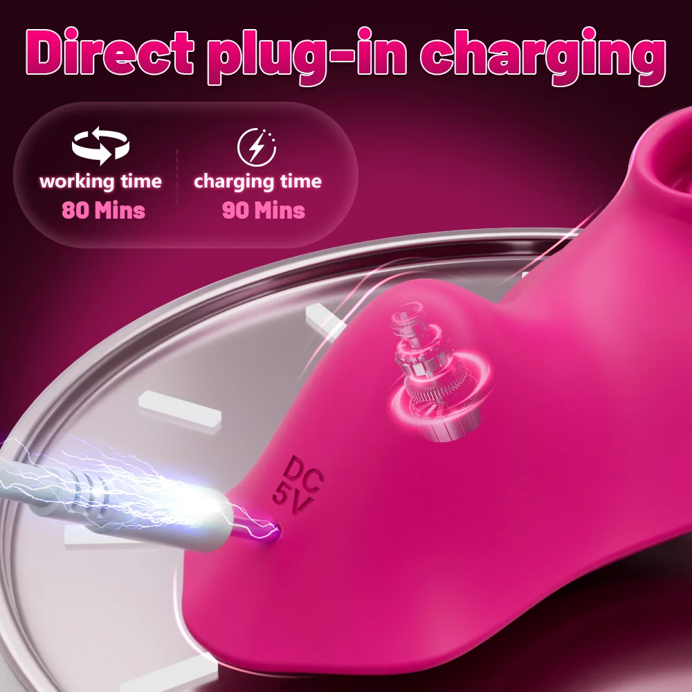 Trådlös app-styrd klitorisvibrator för trosor_voghion.com