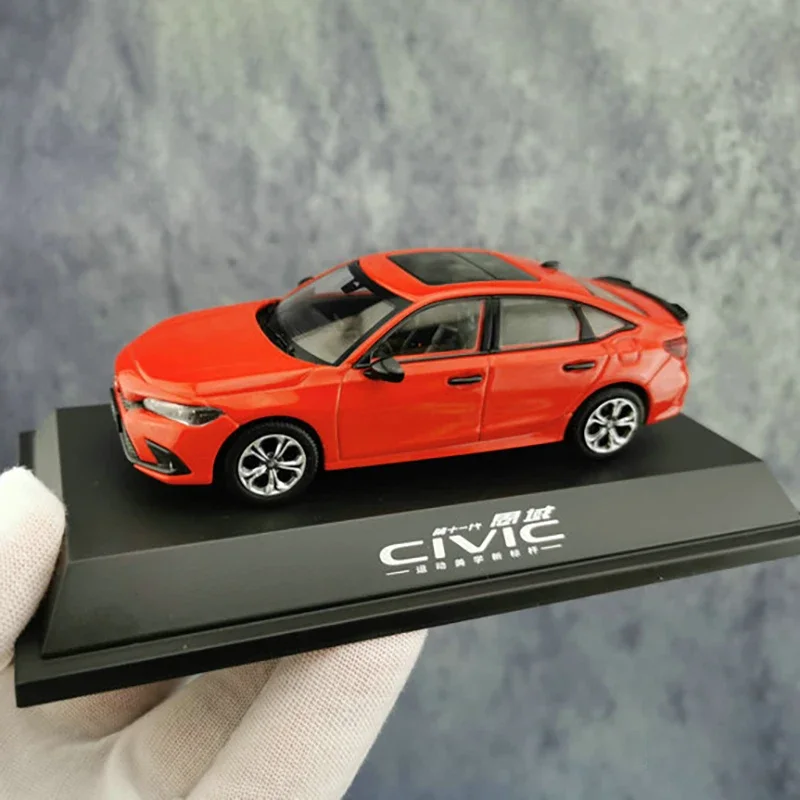 1:43 Scale New CIVIC 11th Gen Alloy Simulation Car Model Diecast