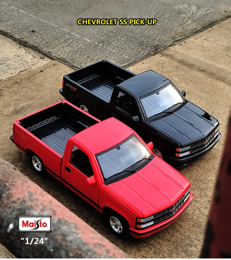 Chevrolet 454 SS 1993 Pickup 1:24 Ölçekli Model Araba
