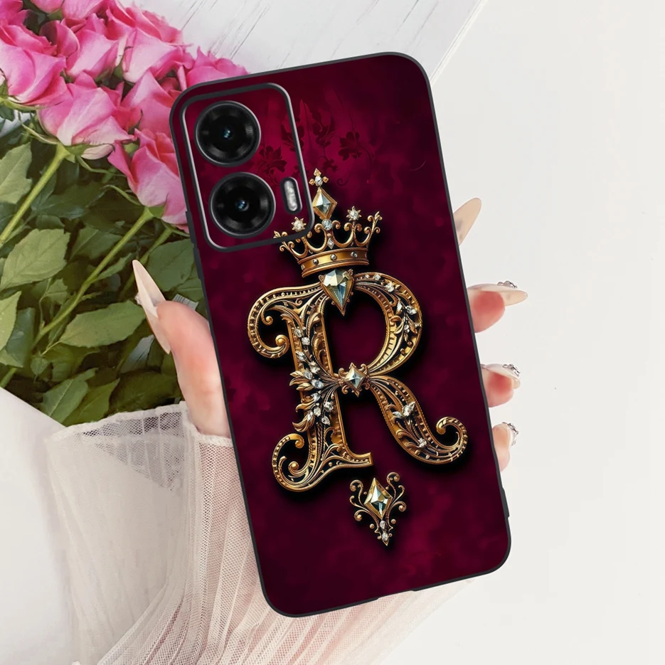 Cute Letters Soft TPU Phone Case