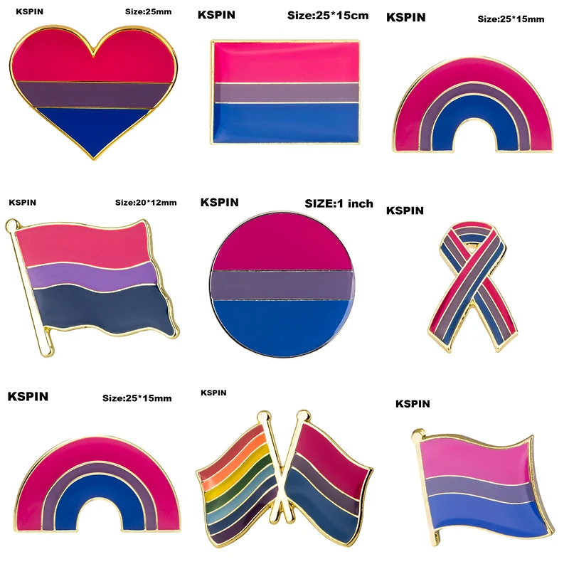 

LGBT Rainbow homosexual Lipstick Kiss lip Lesbian Pride Flag Pride heart shaped flag lapel pin badge pin Brooch Icons XY0633