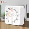 60 Minutes Kitchen Timer Count Square Cooking Up Alarm Sleep Temporizador Clock Mechanical Stopwatch Alarm Down Office Meeting 6