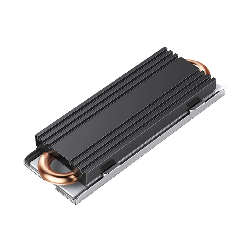 

B0KA for M2 NVMe SSD Heatsink M2 2280 Hard Disk Heat Sink Radiator Pure Copper Thermal Pad For Desktop- PC HDD Cooler