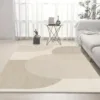 Living Room Carpet Japanese Striped Style Large Area Rug Bedroom Bedside Sofa Floor Mat Machine Washable Easy To Fold Carpets 1