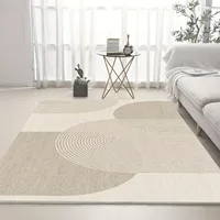 Living Room Carpet Japanese Striped Style Large Area Rug Bedroom Bedside Sofa Floor Mat Machine Washable Easy To Fold Carpets 1