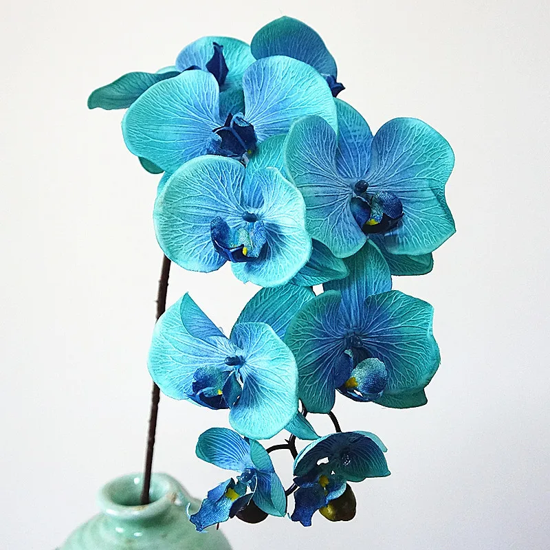 Artificial Flower European Moth Butterfly Orchids Home Wedding Party Decoration 