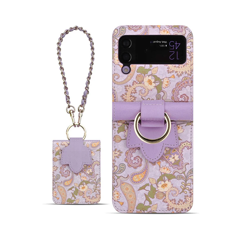 Elegant Leather Phone Cover for Samsung Galaxy Z Flip