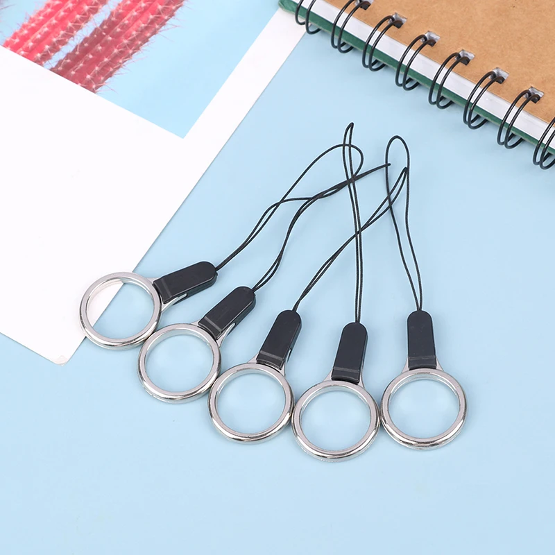 5Pcs High Quality Mobile Phone Finger Ring Holder Lanyard Fashion Smartphone Strap Cell Phone Accessory