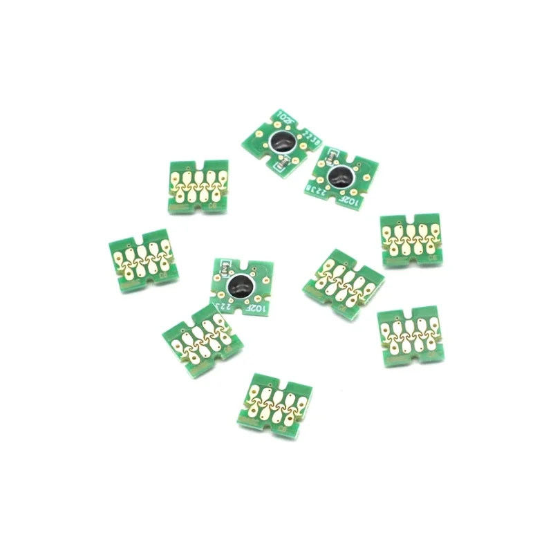 T7251-T7254 T725A White Ink cartridge chip For Epson SureColor F2000 F2100 SC-F2000 SC-F2100 Printer 10pcs