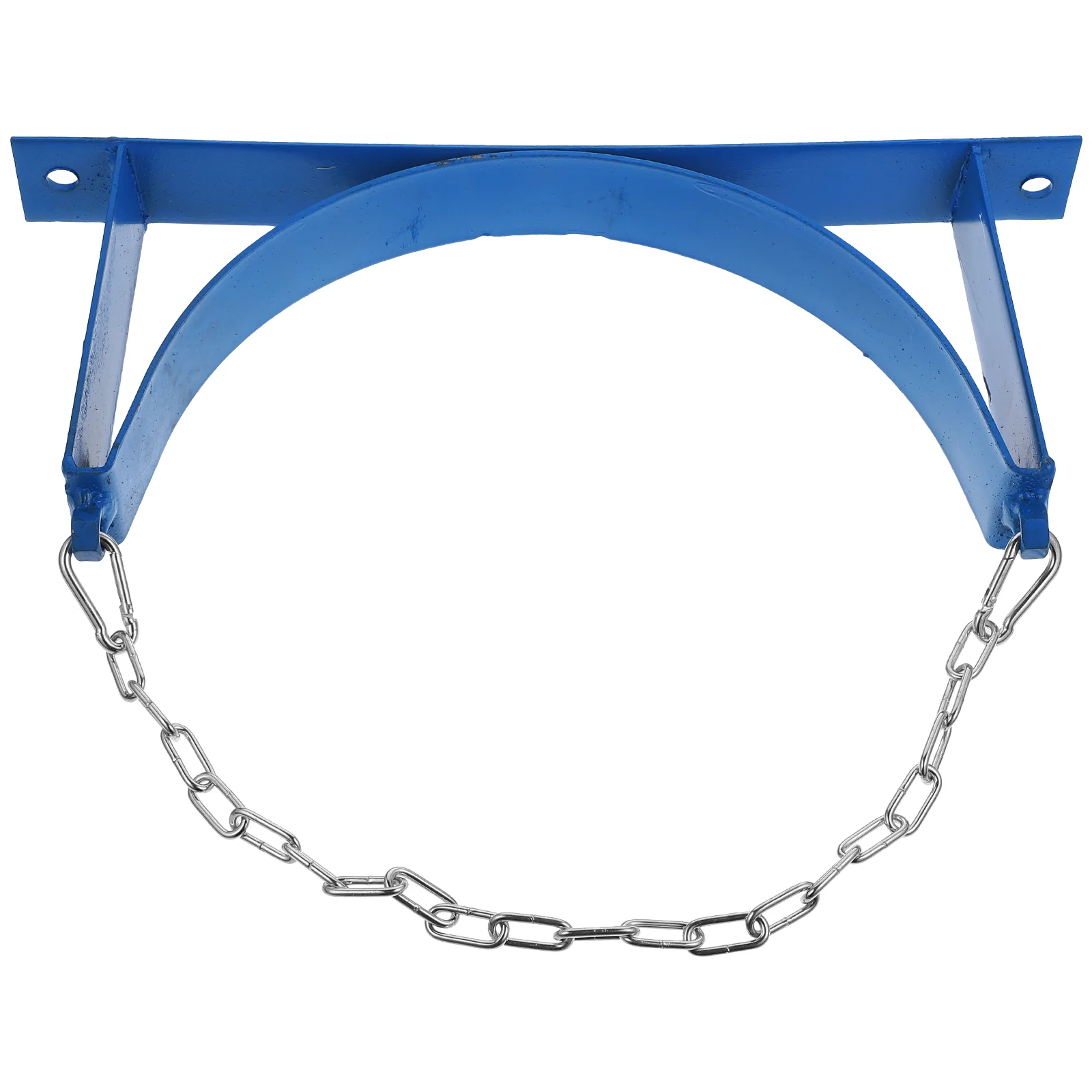 

Gas Bottle Fixing Bracket Cylinder Mount Simple Propane Tank Holder Iron with Safety Straps