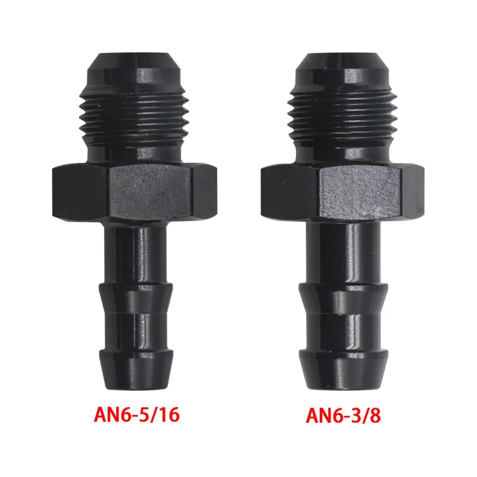 

Car 6AN Male to Hose Barb Adapter Replace Durable Repair Fuel Rails Adapter