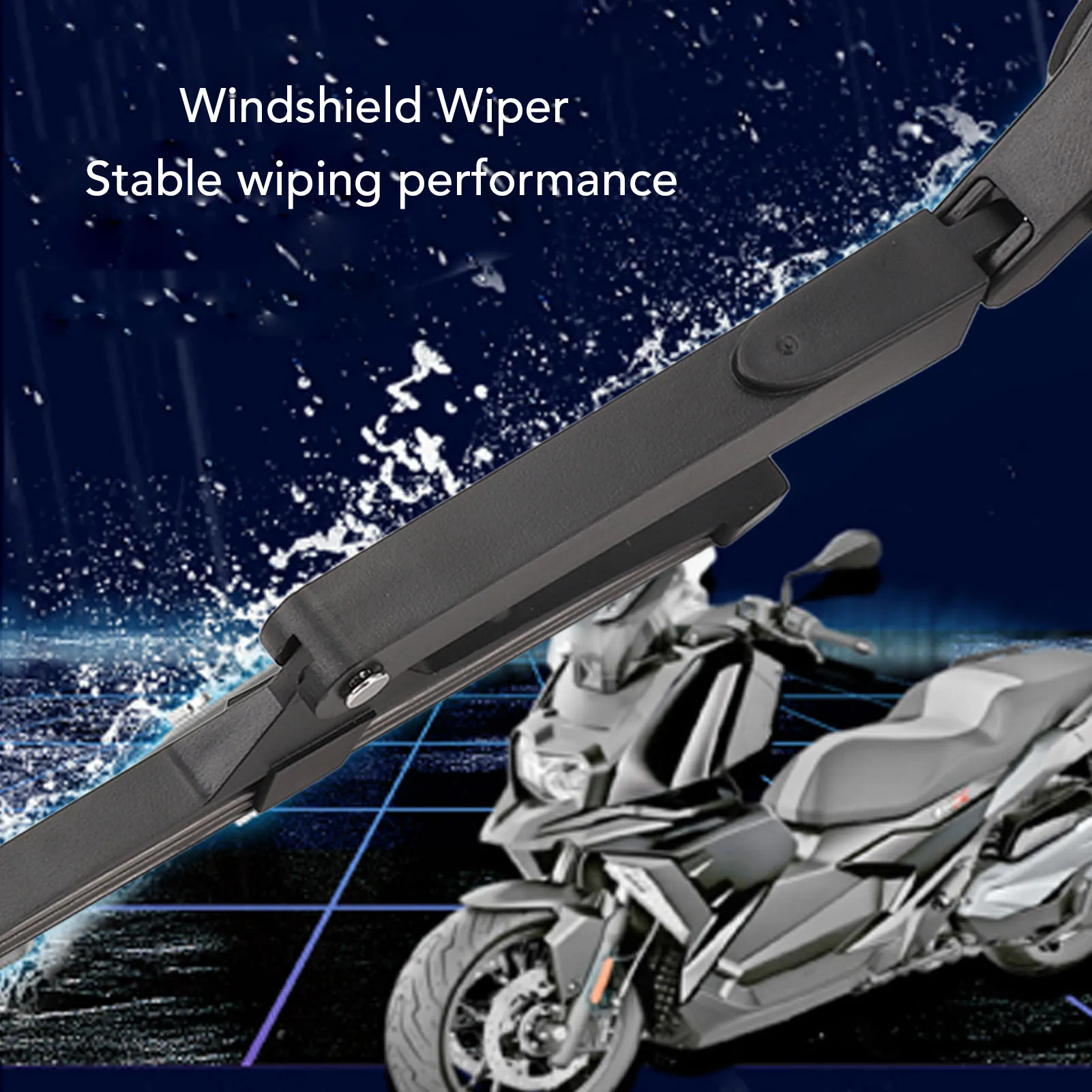 Motorcycle Windscreen Wiper 170 Degree Wiping Easy To Operate Versatile Motorcycle Helmet  Wiper for Electric 3