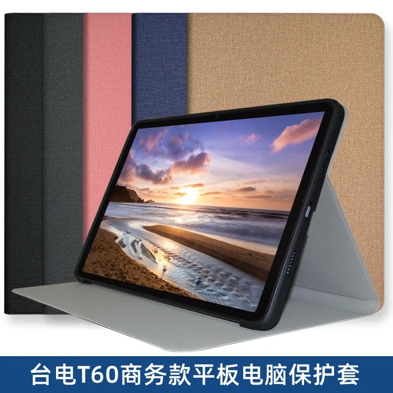 Teclast t60 t60plus用フラップ付きレザーカバー,12インチケース