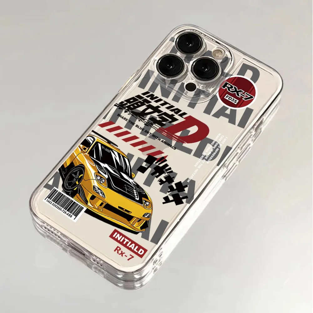Initial D AE86 Clear Soft Phone Case Cover