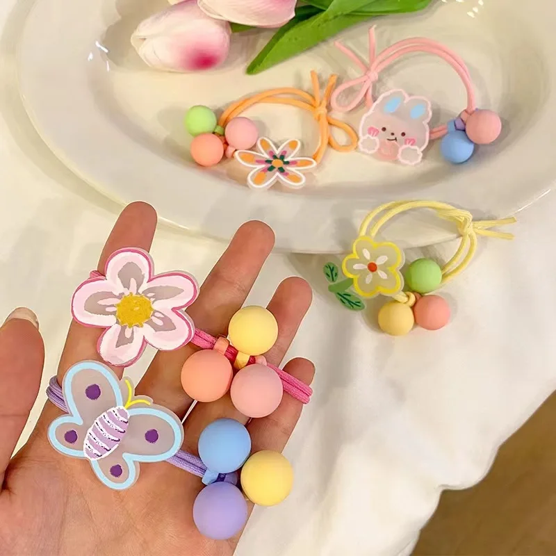 Vibrant Cartoon Bear Hair Bands